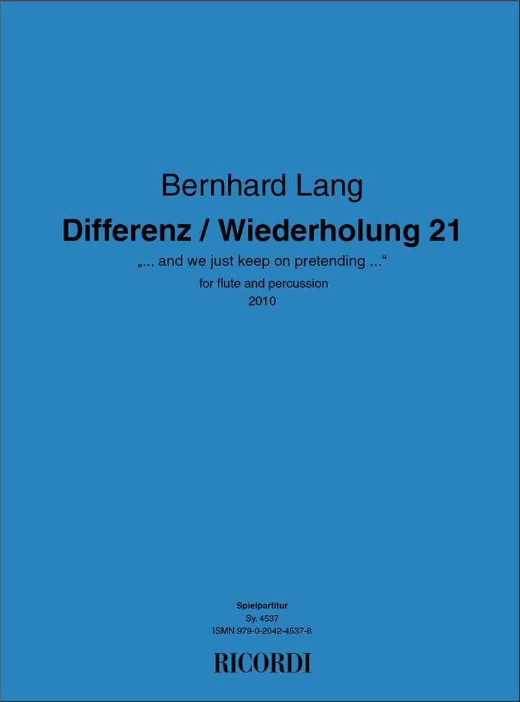 Differenz / Wiederholung 21